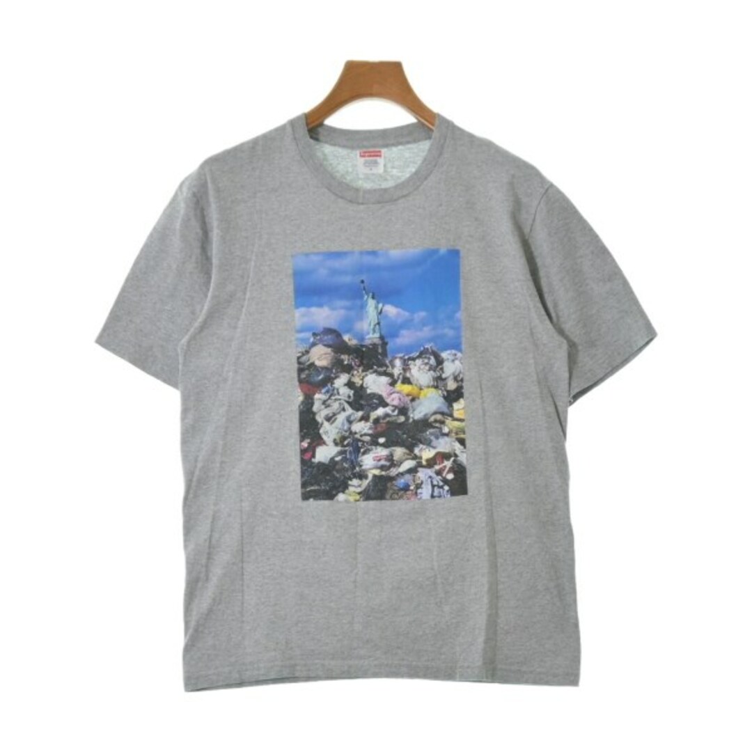 なし伸縮性Supreme シュプリーム Tシャツ・カットソー S グレー