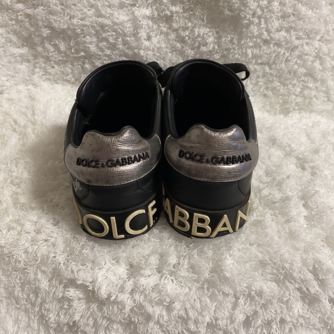 DOLCE&GABBANA(ドルチェアンドガッバーナ)の希少！DOLCE&GABBANA ドルガバ ローカットスニーカー ロゴ  8 メンズの靴/シューズ(スニーカー)の商品写真