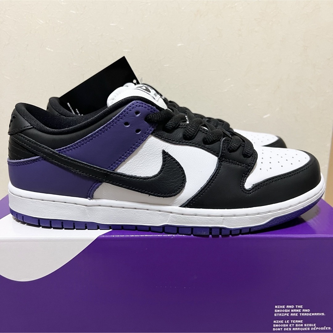 NIKE(ナイキ)のNike SB Dunk Low Court Purple  パープル 27.5 メンズの靴/シューズ(スニーカー)の商品写真