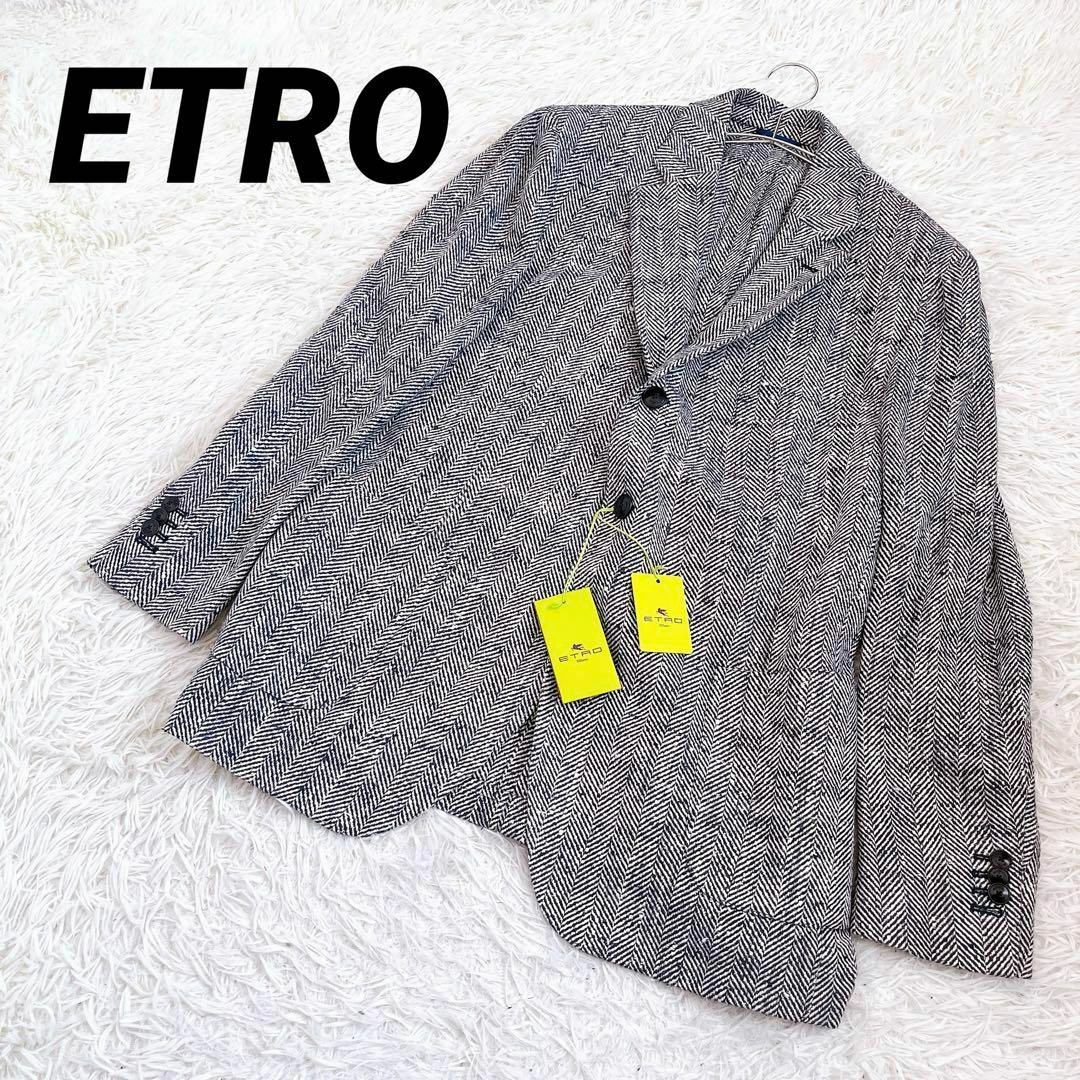 タグ付き✨ ETRO【エトロ】テーラードジャケット ペイズリー柄 総柄 柄物メンズ