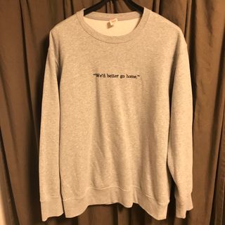 ユニクロ(UNIQLO)のUNIQLO ユニクロ UT ディズニー ミッキー スウェット グレー 【XL】(スウェット)