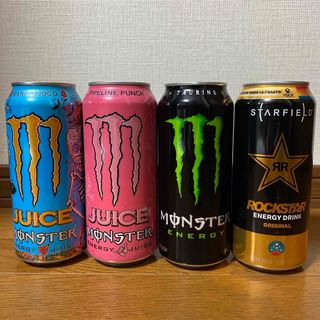 モンスターエナジー(Monster Energy)の【2023年11月購入品】エナジードリンク海外版(ソフトドリンク)