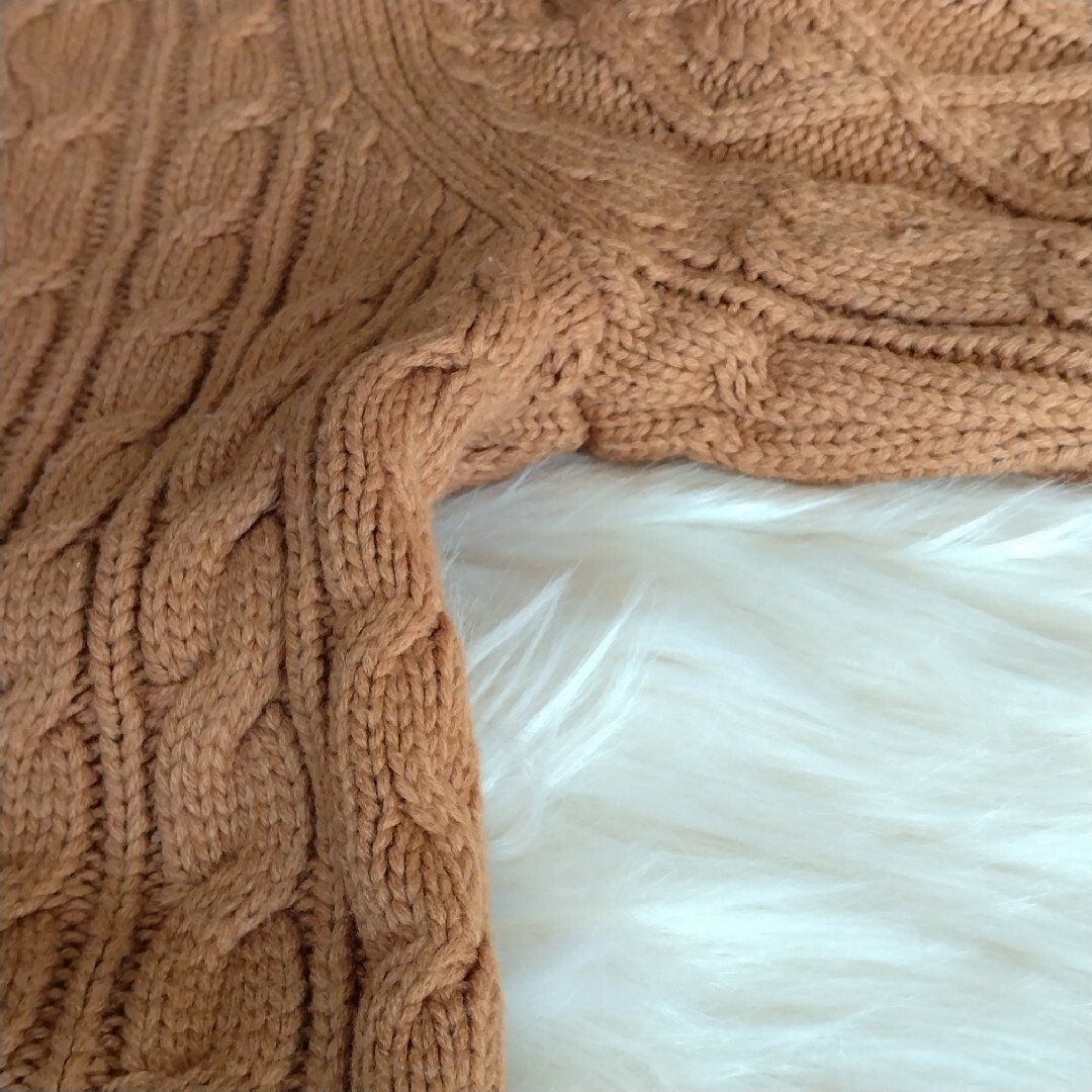 ブランド メンズ セーター AZUL ブラウン 冬服 丸首 茶色 アズール メンズのトップス(ニット/セーター)の商品写真