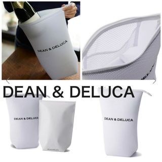 【新品未使用】DEAN & DELUCAクッションバッグインバッグ ホワイト L(その他)