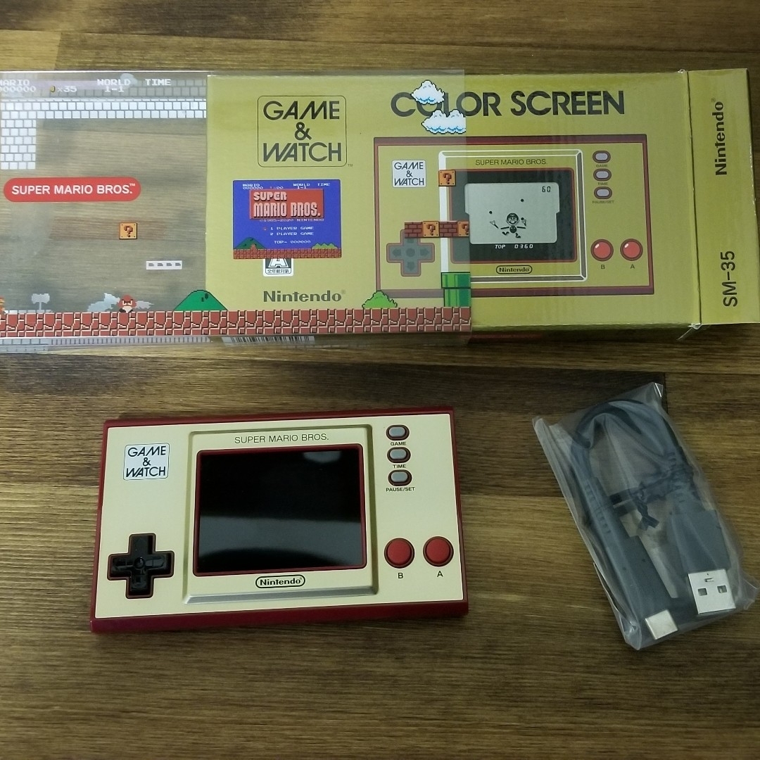 任天堂(ニンテンドウ)のGAME&WATCH   COLOR SCREEN エンタメ/ホビーのゲームソフト/ゲーム機本体(携帯用ゲーム機本体)の商品写真