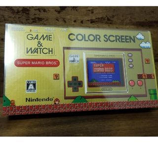 ニンテンドウ(任天堂)のGAME&WATCH   COLOR SCREEN(携帯用ゲーム機本体)