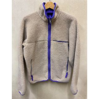 パタゴニア(patagonia)のパタゴニア　レトロカーディガン　パープルナチュラル(ブルゾン)