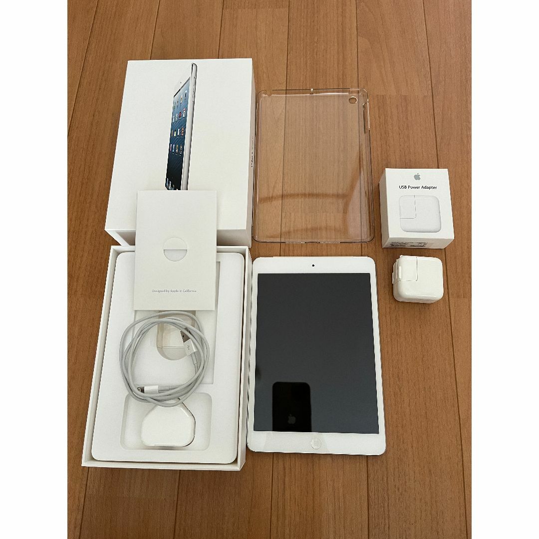 iPad mini 第1世代 Wi-Fi + Cellular 16GB 香港版ホワイトシルバーIMEI