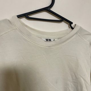 ユニクロ(UNIQLO)のユニクロユー　ラグランカットソー　極薄トレーナー　完売商品　(Tシャツ/カットソー(半袖/袖なし))