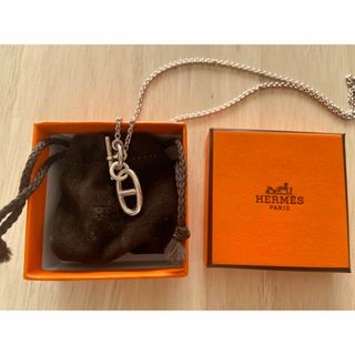 エルメス(HERMES)のHERMES シェーヌダンクル　アミュレット　ネックレス　ペンダント　シルバー(ネックレス)
