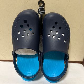 クロックス(crocs)の新品未使用　21cm クロックス　サンダル　エレクトロキッズ(サンダル)