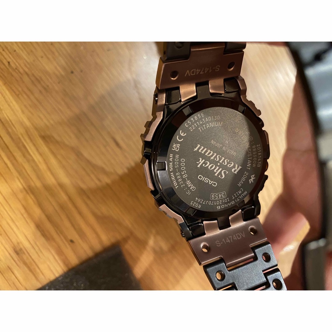 G-SHOCK(ジーショック)のCASIO G-SHOCK GMW-B5000TVB-1JR チタン　カシオ迷彩 メンズの時計(腕時計(デジタル))の商品写真