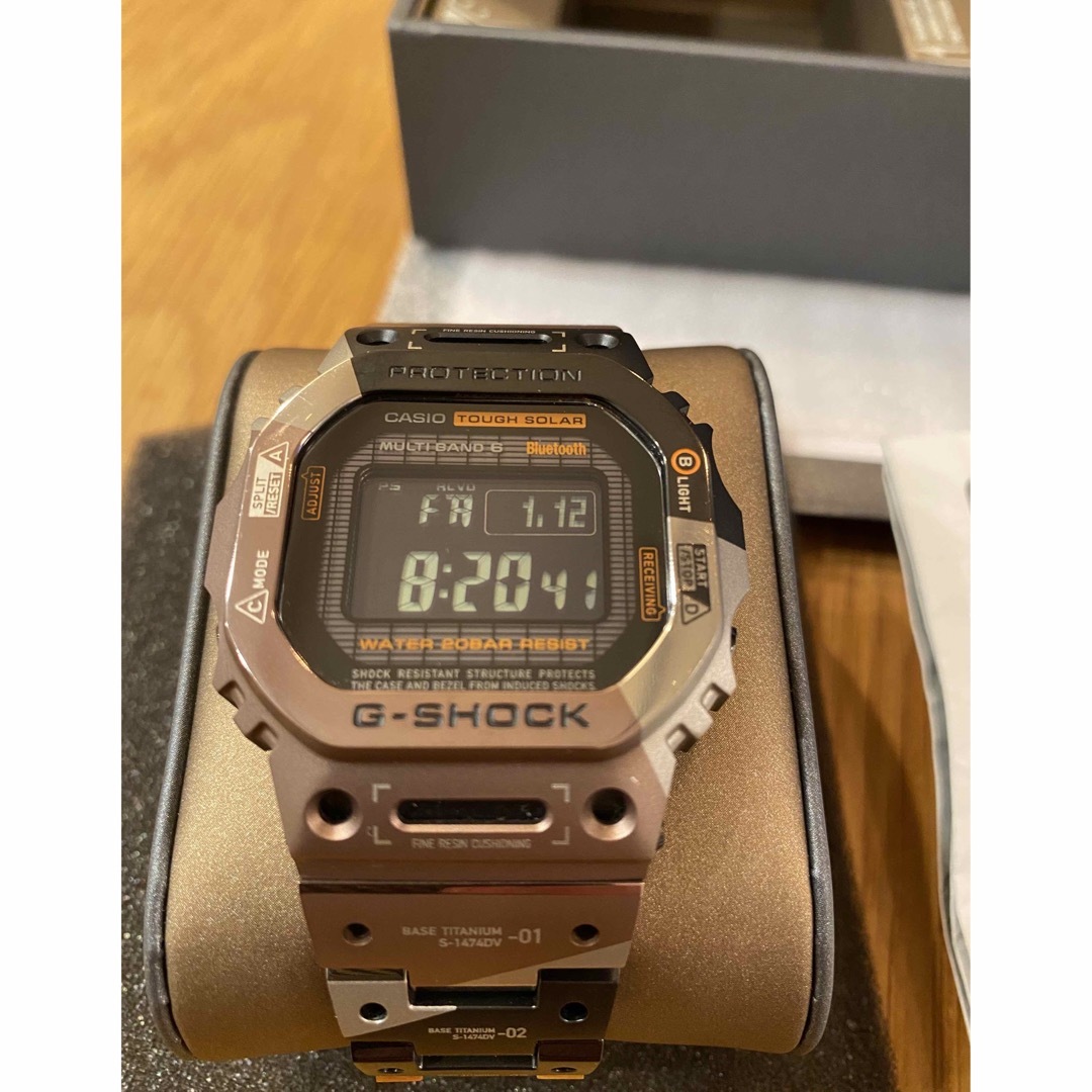 G-SHOCK(ジーショック)のCASIO G-SHOCK GMW-B5000TVB-1JR チタン　カシオ迷彩 メンズの時計(腕時計(デジタル))の商品写真