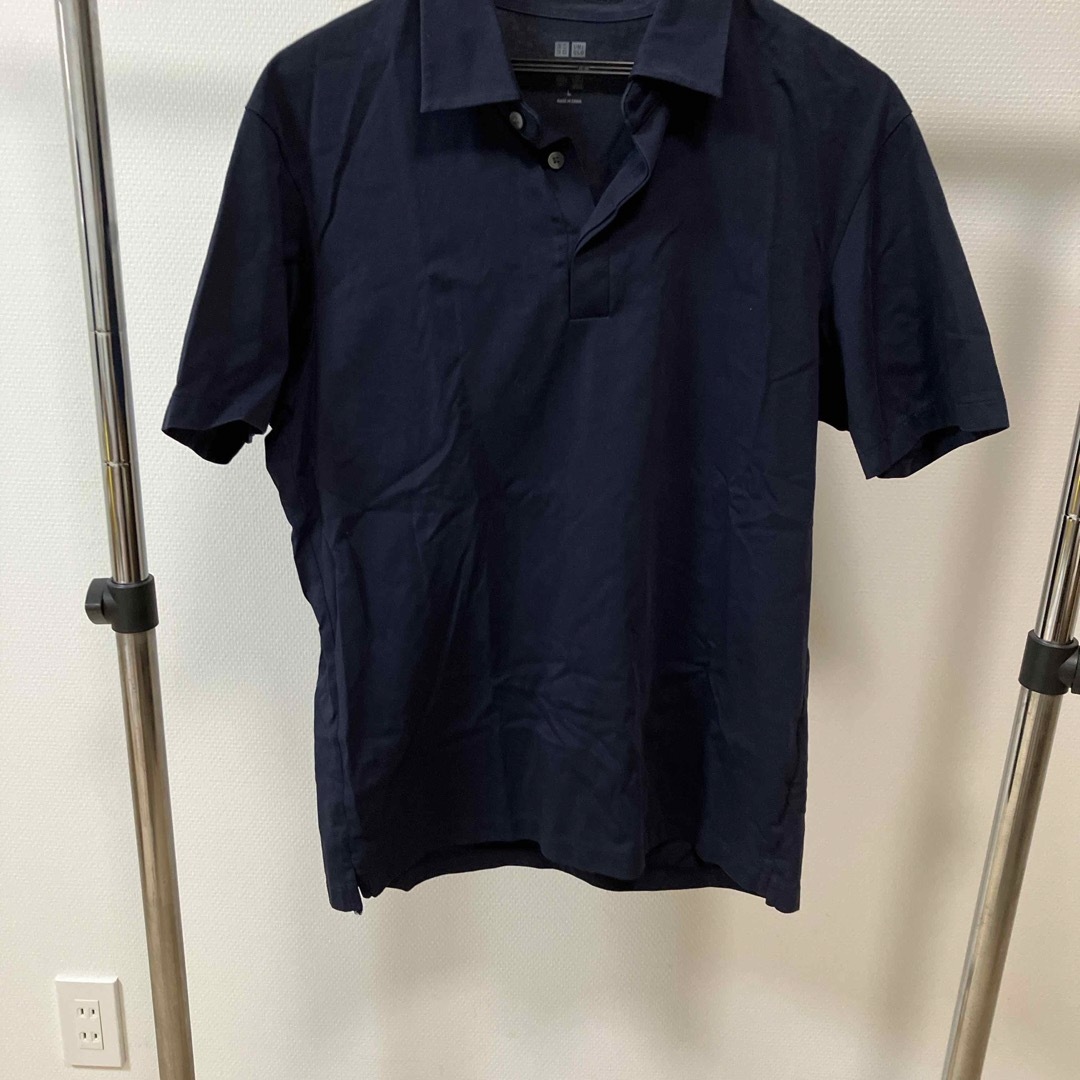 UNIQLO(ユニクロ)のユニクロ メンズ　エアリズム　ポロシャツ　2枚 メンズのトップス(ポロシャツ)の商品写真