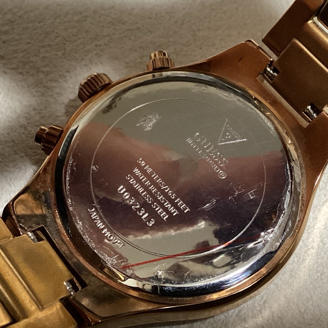 時計⭐︎未使用⭐︎GUESS ゴールド　腕時計