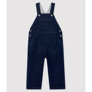 プチバトー(PETIT BATEAU)の【新品未使用＆匿名配送】プチバトー　デニムサロペット　12m 74cm 男の子(パンツ)