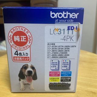 brother インクカートリッジ LC3111-4PK 4色(その他)