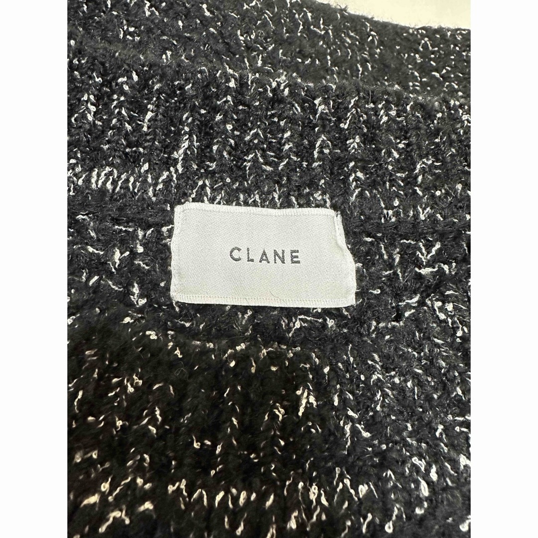 CLANE(クラネ)の【CLANE/クラネ】 SIDE ZIP TWEED KNIT VEST：ベスト レディースのトップス(ベスト/ジレ)の商品写真