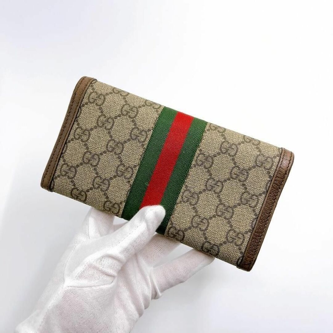 Gucci(グッチ)の◇グッチ◇523153/GGスプリーム/オフィディア/長財布/ブランド レディースのファッション小物(財布)の商品写真