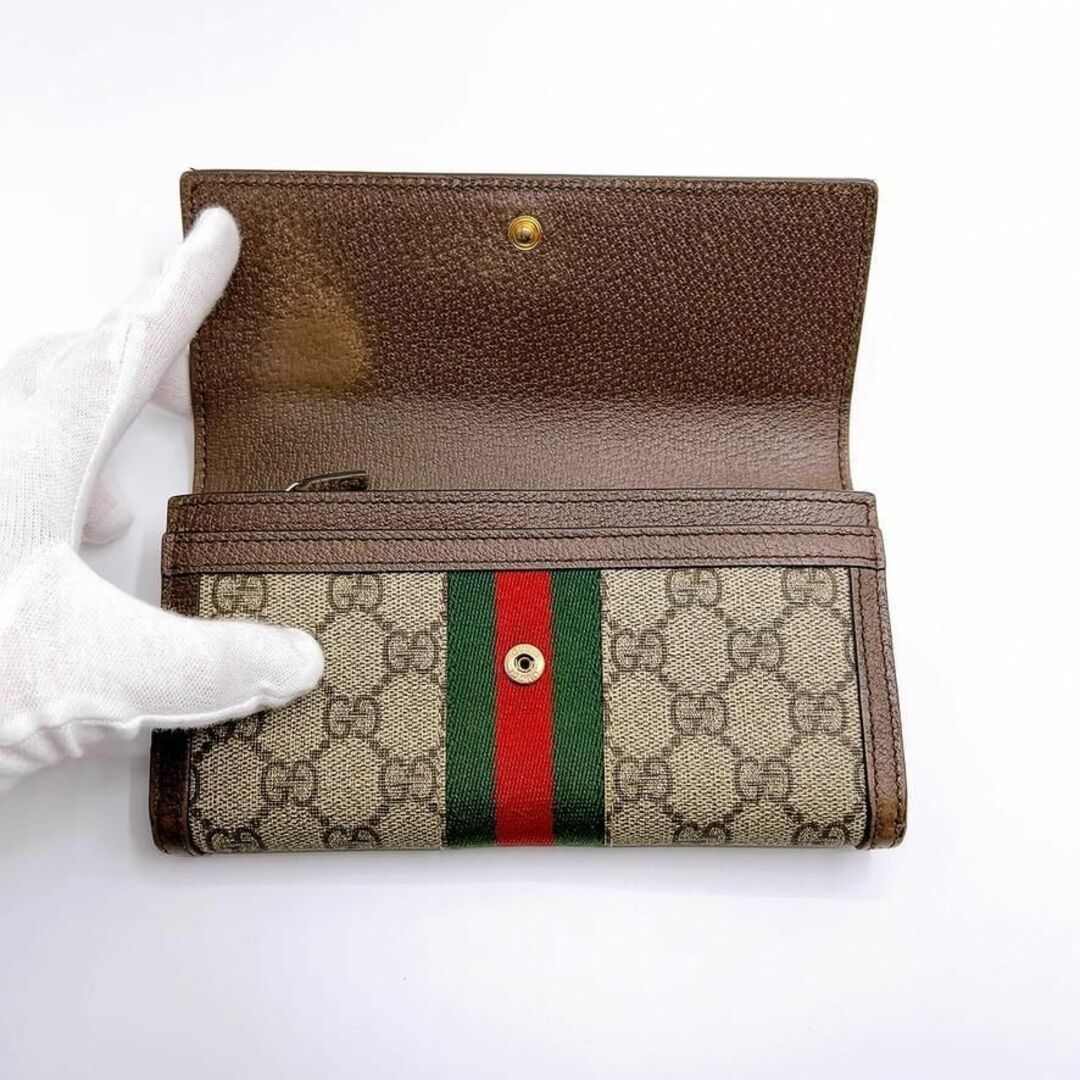 Gucci(グッチ)の◇グッチ◇523153/GGスプリーム/オフィディア/長財布/ブランド レディースのファッション小物(財布)の商品写真