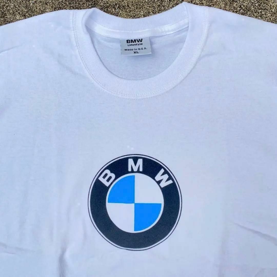 BMW(ビーエムダブリュー)の90's ～ BMW Tシャツ オフィシャル Deadstock 白 XL メンズのトップス(Tシャツ/カットソー(半袖/袖なし))の商品写真