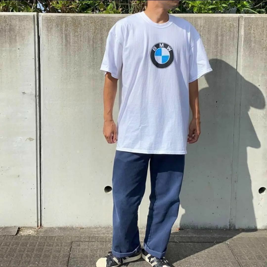 BMW(ビーエムダブリュー)の90's ～ BMW Tシャツ オフィシャル Deadstock 白 XL メンズのトップス(Tシャツ/カットソー(半袖/袖なし))の商品写真