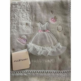 ジルスチュアート(JILLSTUART)のジルスチュアート⭐︎タオル　ハンカチ⭐︎ドレス　チュール⭐︎グレーベージュ(ハンカチ)