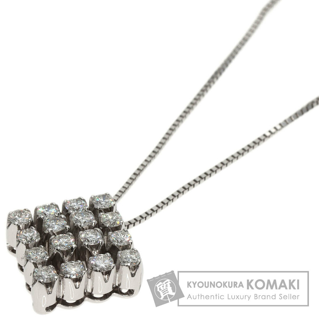 Damiani(ダミアーニ)のDamiani ダイヤモンド ネックレス K18WG レディース レディースのアクセサリー(ネックレス)の商品写真