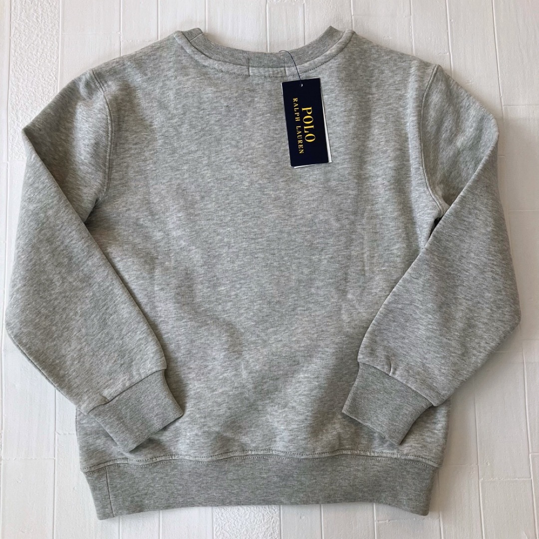 Ralph Lauren(ラルフローレン)の4t110cm グレー　トレーナー　ラルフローレン  ベア キッズ/ベビー/マタニティのキッズ服男の子用(90cm~)(Tシャツ/カットソー)の商品写真