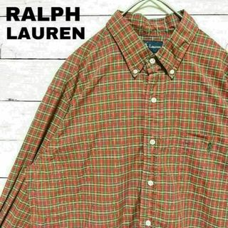 Ralph Lauren - 【入手困難】RALPH LAUREN BDシャツ L パッチワーク