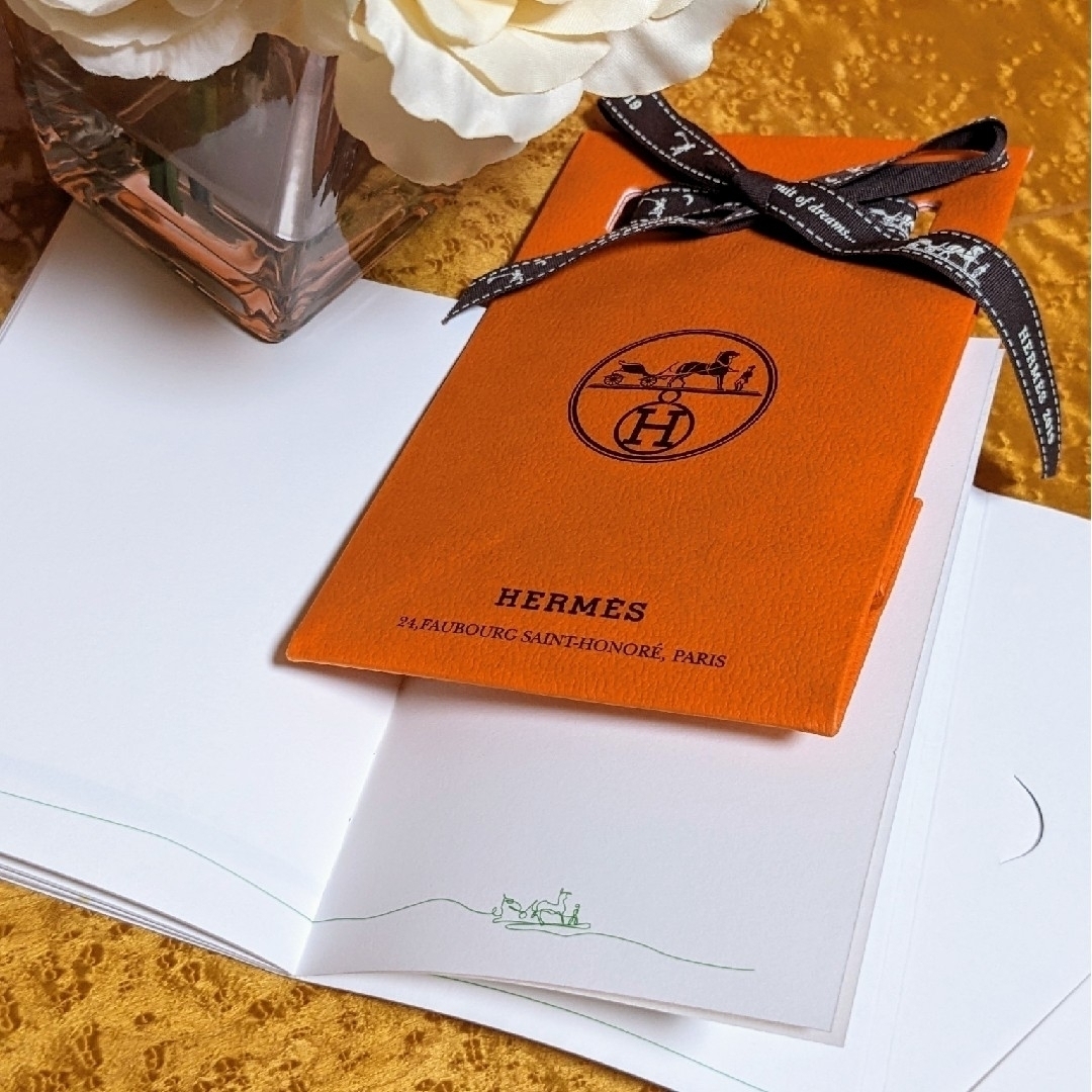 Hermes(エルメス)のHERMES︎‪  エルメス💕ノート×2冊 ノベルティ未使用 インテリア/住まい/日用品の文房具(ノート/メモ帳/ふせん)の商品写真