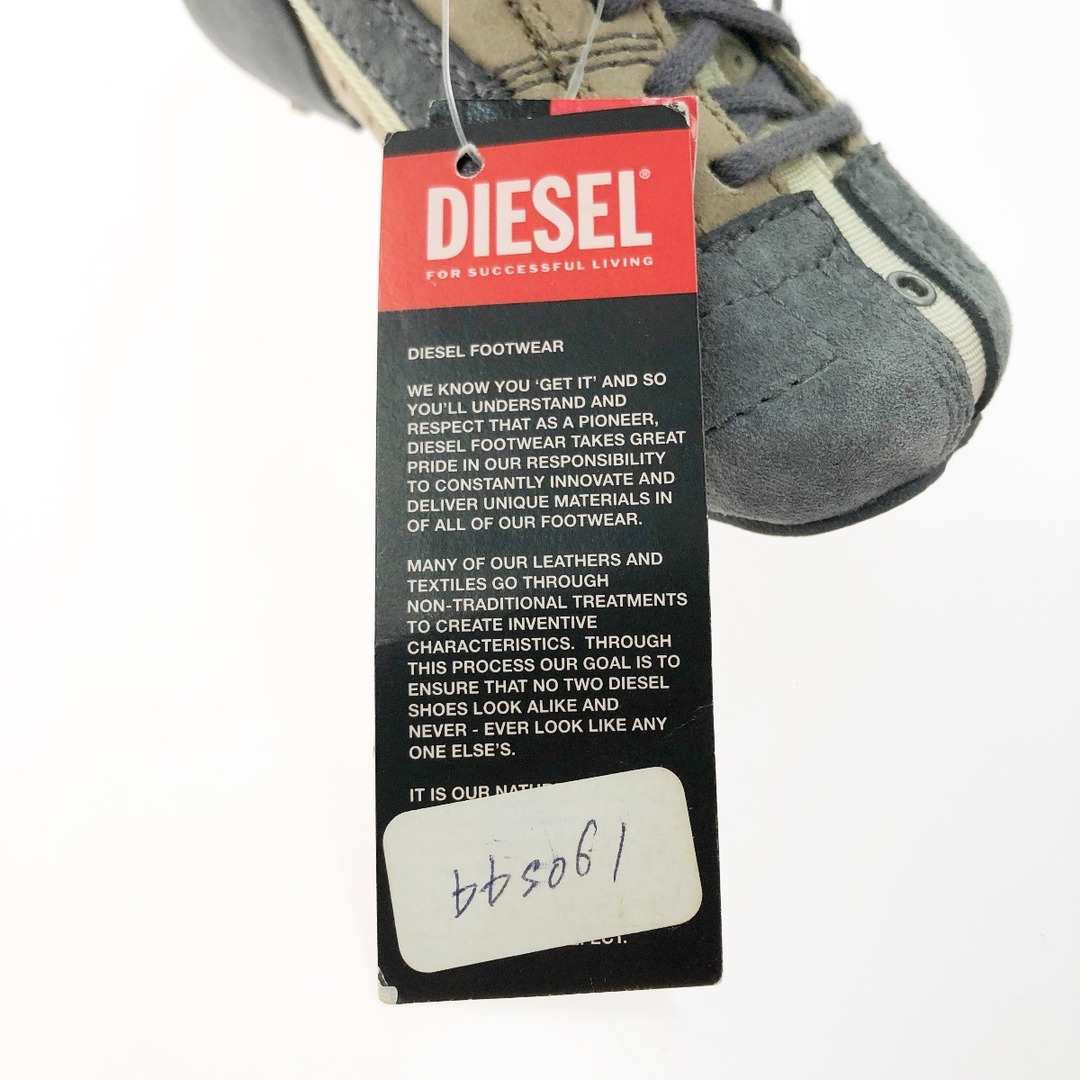 DIESEL(ディーゼル)の〇〇DIESEL ディーゼル FW05 SALES SAMPLE キッズ スニーカー 15cm 103100017546 グレー キッズ/ベビー/マタニティのキッズ靴/シューズ(15cm~)(スニーカー)の商品写真