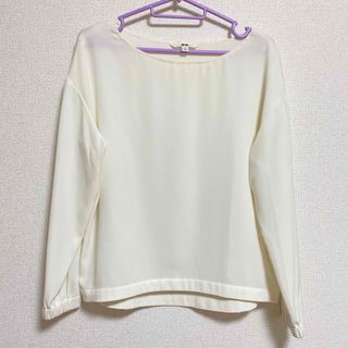 ユニクロ(UNIQLO)のユニクロ 白 ブラウス(シャツ/ブラウス(長袖/七分))