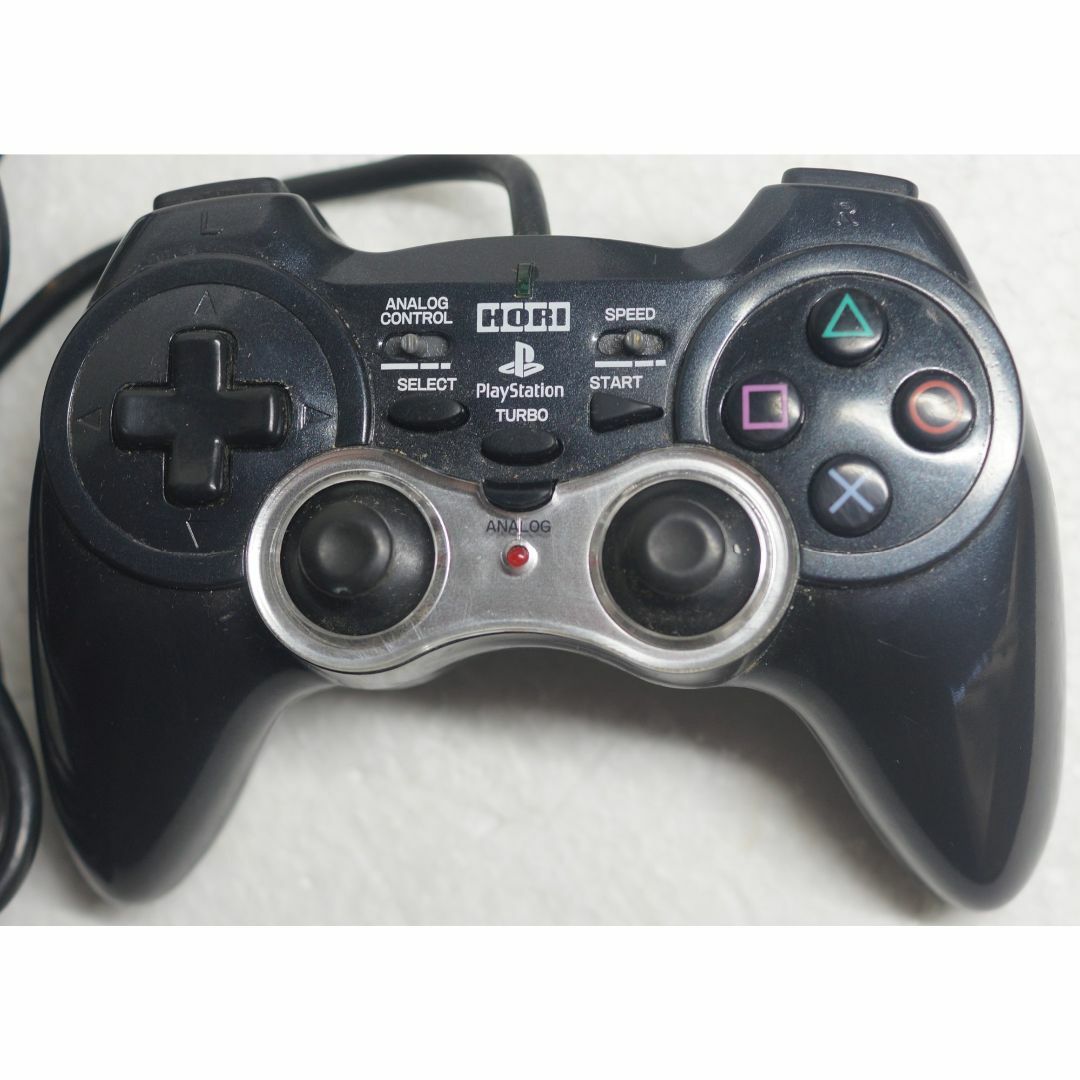 PlayStation2(プレイステーション2)のホリ アナログ 振動パッド2 ターボ ( #2061 ) エンタメ/ホビーのゲームソフト/ゲーム機本体(その他)の商品写真
