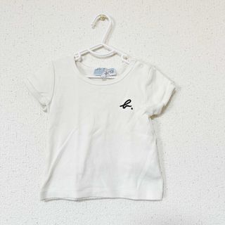 agnes b. アニエスベー ベビー ロゴ刺繍Tシャツ