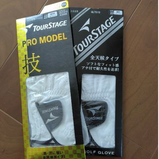 ツアーステージ(TOURSTAGE)の【新品:未使用】ゴルフグローブ（左手）(ゴルフ)