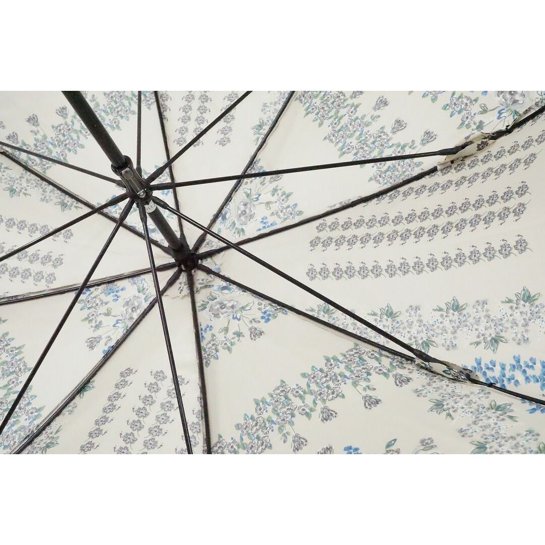 JILLSTUART(ジルスチュアート)の傘 JILL STUART ジルスチュアート 傘 USED美品 プチフラワー ベージュ グラス骨 60cm C S0254 レディースのファッション小物(傘)の商品写真