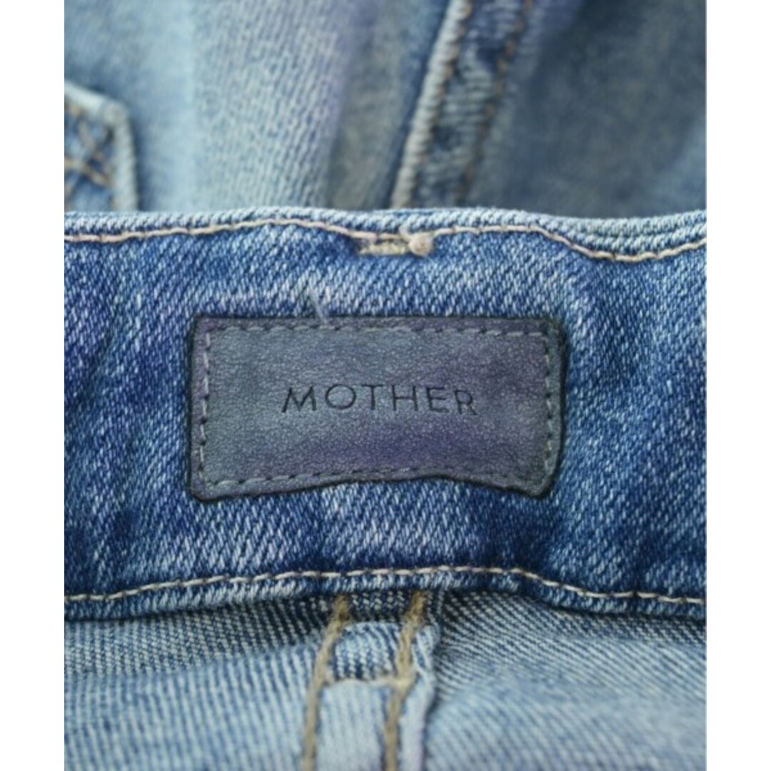 mother(マザー)のMOTHER マザー デニムパンツ 26(M位) 青(デニム) 【古着】【中古】 レディースのパンツ(デニム/ジーンズ)の商品写真