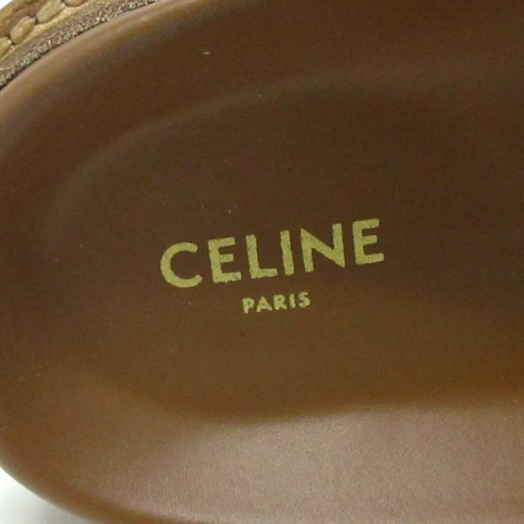 celine(セリーヌ)のセリーヌ サンダル - レザー×ラバー レディースの靴/シューズ(サンダル)の商品写真