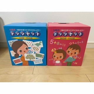 シチダシキ(七田式)の七田式　ドッツカードセット(知育玩具)