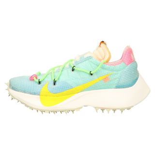 ナイキ(NIKE)のNIKE ナイキ ×OFF-WHITE WMNS VAPOR STREET オフホワイト ヴェイパーストリート ポライズド ローカットスニーカー ブルー US10/27.0cm CD8178-400(スニーカー)