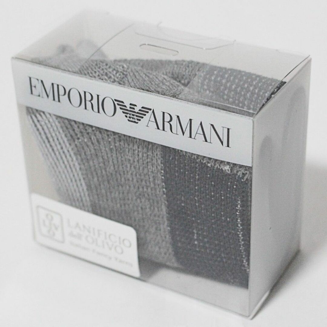 Emporio Armani(エンポリオアルマーニ)の新品 エンポリオアルマーニ フットカバーE（ショートソックス）25‐27cm メンズのレッグウェア(ソックス)の商品写真