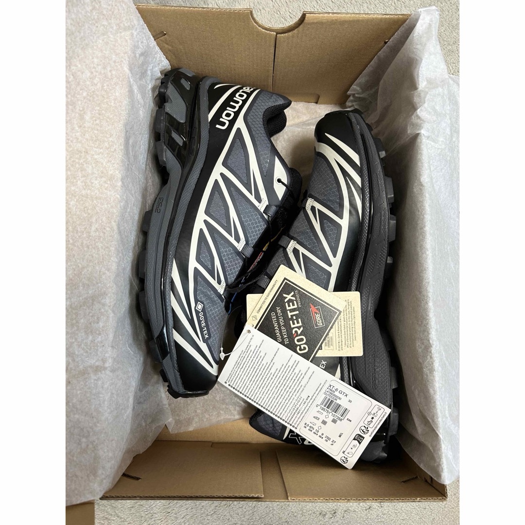 【27cm】Salomon XT-6 Gore-Tex Blackルナー ロック防水