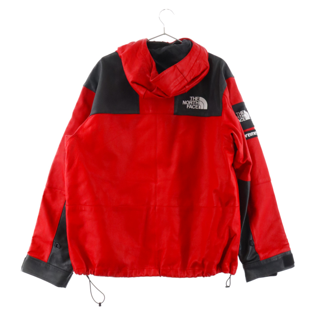 Supreme(シュプリーム)のSUPREME シュプリーム 18AW×THE NORTH FACE Leather Mountain Parka レザーマウンテンパーカー ジップアップレザーパーカージャケット レッド NP61807I メンズのジャケット/アウター(マウンテンパーカー)の商品写真