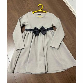 エバークローゼット(evercloset)の子供用　ワンピース　120cm グレー(ワンピース)