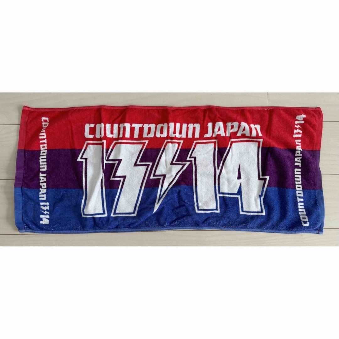 COUNTDOWN JAPAN 13/14 タオル エンタメ/ホビーのタレントグッズ(ミュージシャン)の商品写真