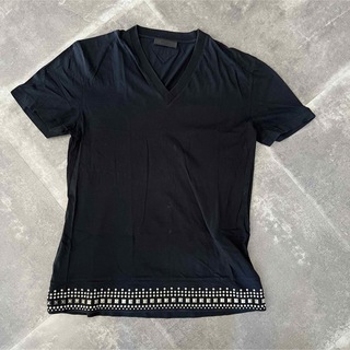 プラダ(PRADA)のPRADA スタッズ装飾Tシャツ(Tシャツ/カットソー(半袖/袖なし))