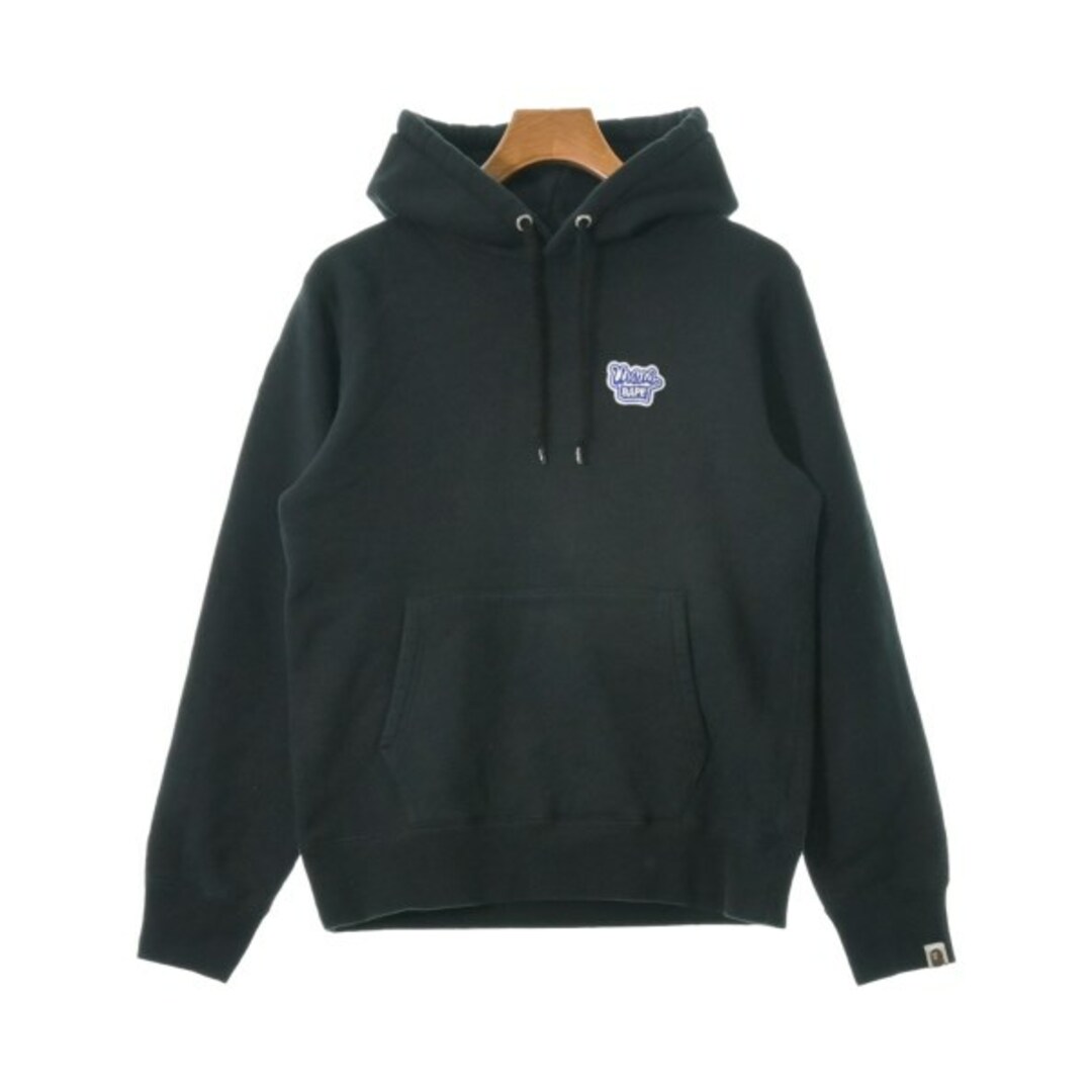 A BATHING APE(アベイシングエイプ)のA BATHING APE アベイシングエイプ パーカー M 黒 【古着】【中古】 メンズのトップス(パーカー)の商品写真