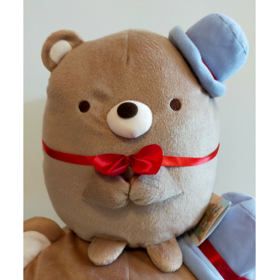 すみっコぐらし - くま工場長大小ぬいぐるみセットの通販 by すみっコぐらし - くま工場長大小ぬいぐるみセットの通販 by