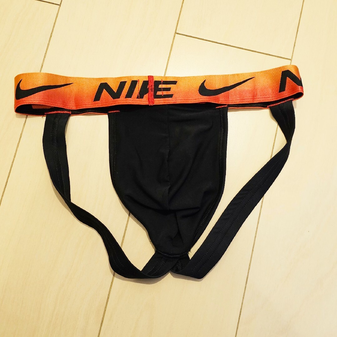 【NIKE】 ジョックストラップ  オレンジ メンズのアンダーウェア(その他)の商品写真